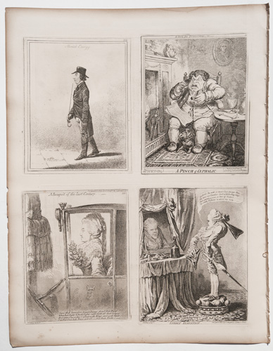 James Gillray originalsMrs. Gibbs, the notorious street-walker and extorter

Comfort to the corns

Begone dull care, I prithee begone from me!